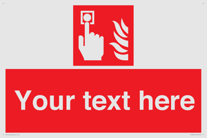 Custom Fire Alarm call point